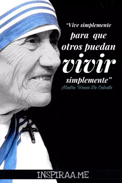 137 Frases de la Madre Teresa sobre la caridad, el amor, la paz y alegría