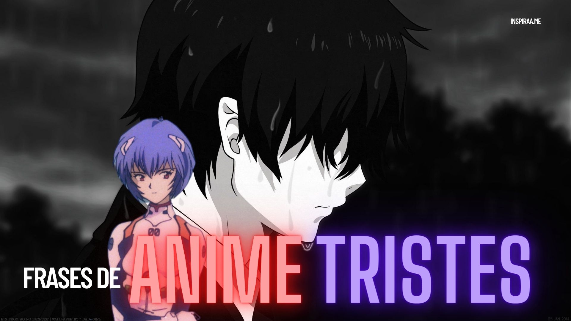 119 Frases tristes y depresivas de Anime que ¡te romperán el corazón!