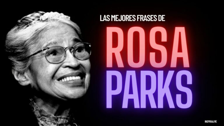 Las mejores frases de Rosa Parks, activista del movimiento por los derechos civiles