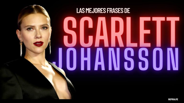 65 frases de Scarlett Johansson sobre el éxito en la vida